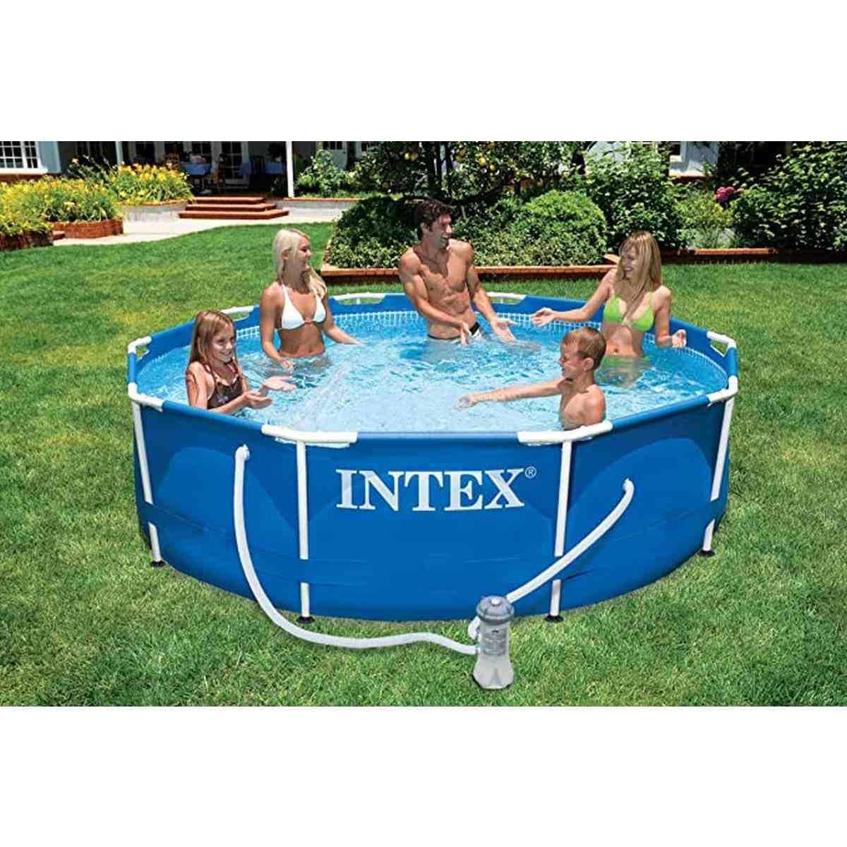 Intex 28212 - piscina frame cm 366x76 con pompa filtro