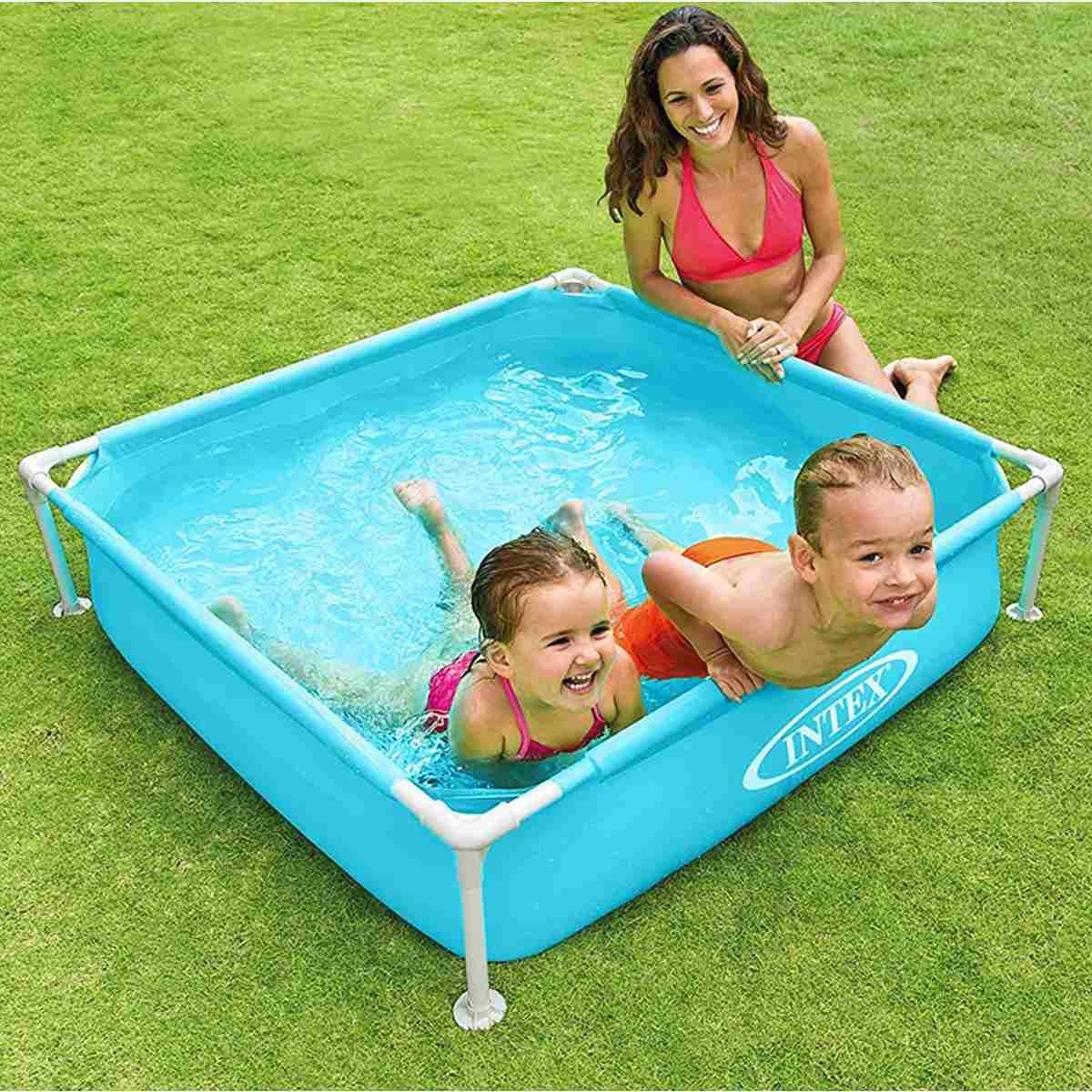 Intex 57173 - piscina mini frame blu cm122x122x30