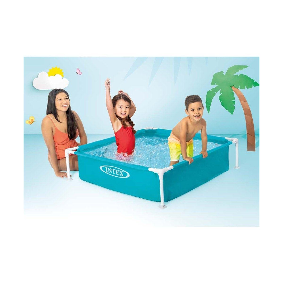 Intex 57173 - piscina mini frame blu cm122x122x30