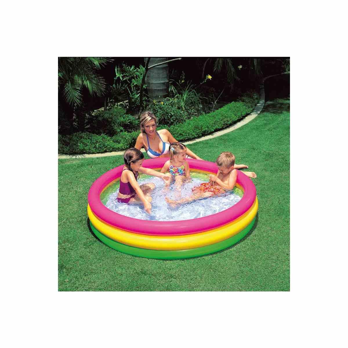 Intex 57412 - piscina 3 anelli cm 114x25