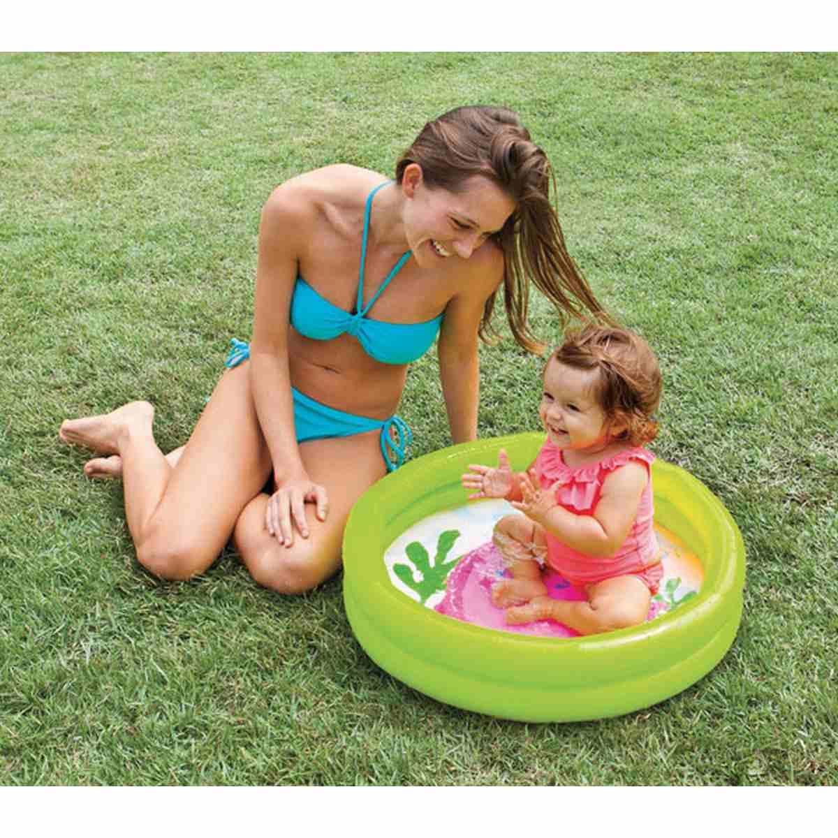 Intex 59409 - piscina baby fondo animaletti cm 61x15