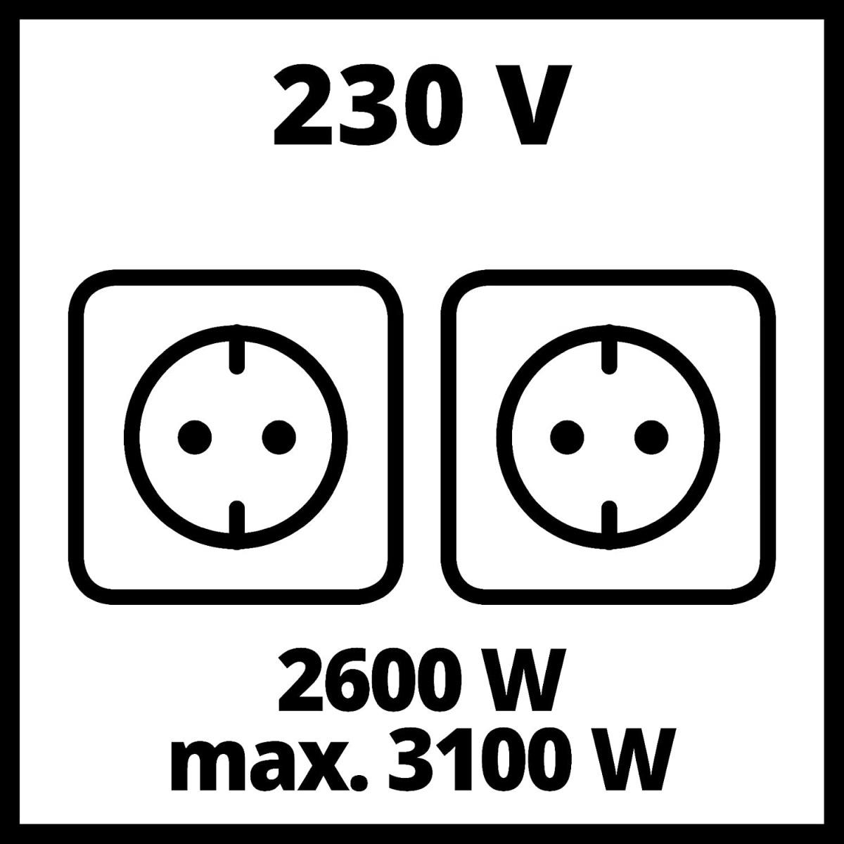 Einhell 4152551 - Generatore di Corrente (Benzina) Tc-Pg 35/E5