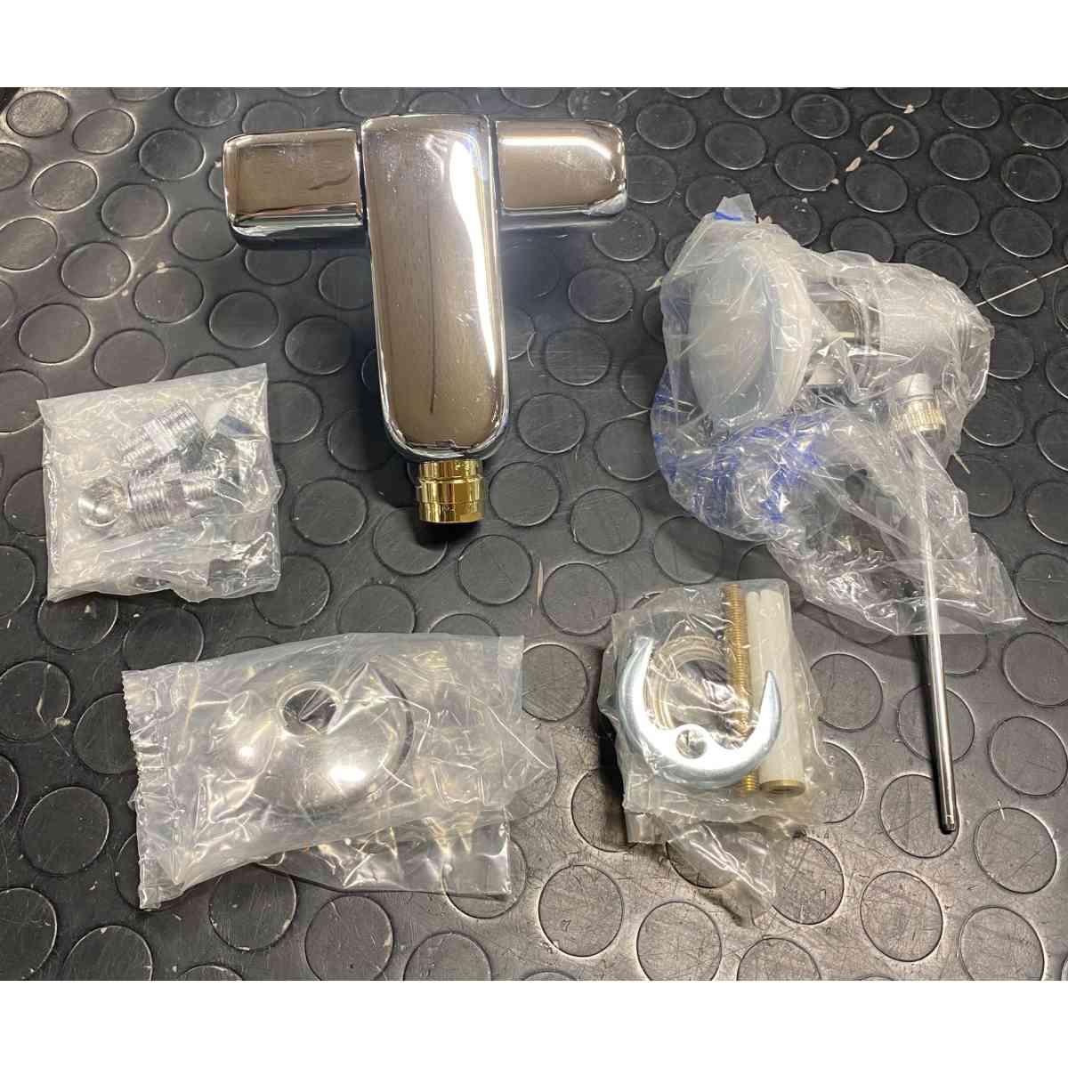 Mariani - miscelatore bidet completo cromato ottonato