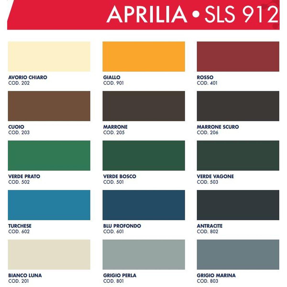 Rover aprilia sls 912 - smalto lucido a solvente grigio marina 750ml