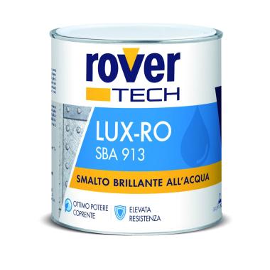 Lux-ro smalto brillante all'acqua bianco base a fp 0,75l