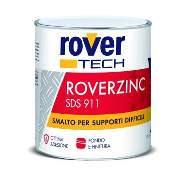 Roverzinc sds 911 nero primer e finitura per supporti difficili 750ml