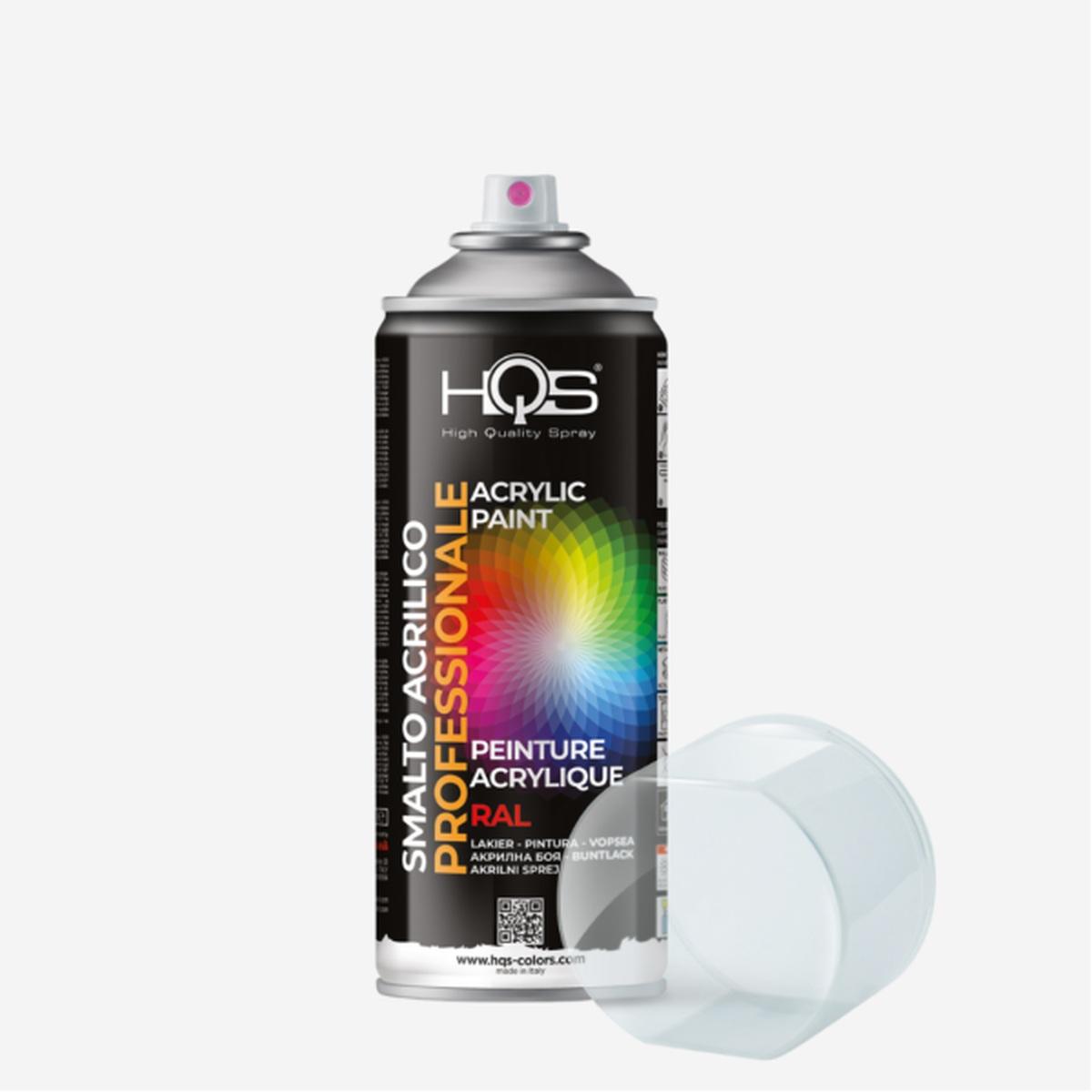 Hqs colors vernice spray trasparente lucido 400 ml