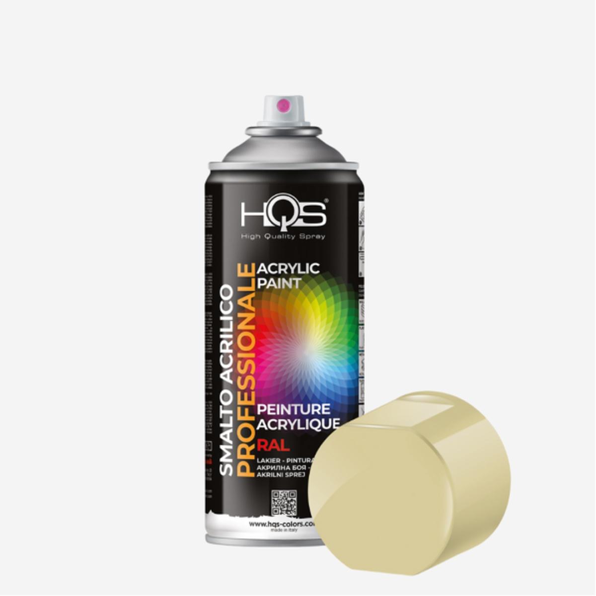 Hqs colors vernice spray ral 1002 giallo sabbia 400 ml