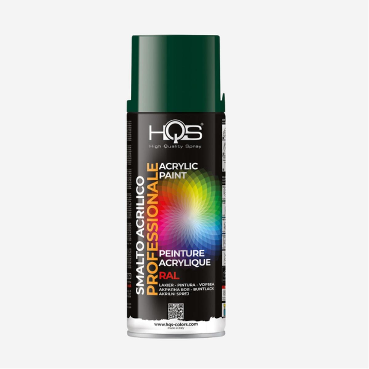 Hqs colors vernice spray ral 6005 verde muschio 400 ml