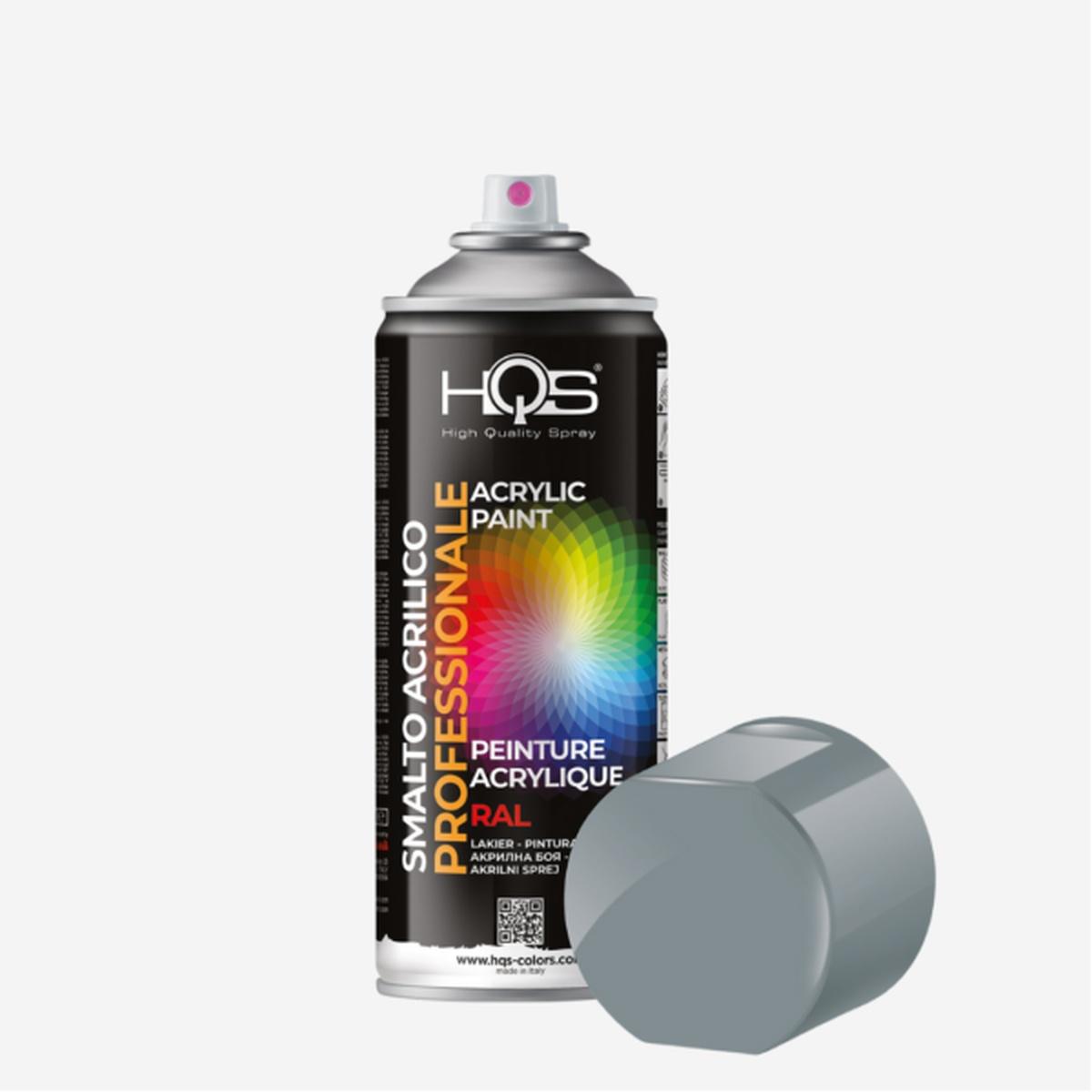 Hqs colors vernice spray ral 7001 grigio argento 400 ml