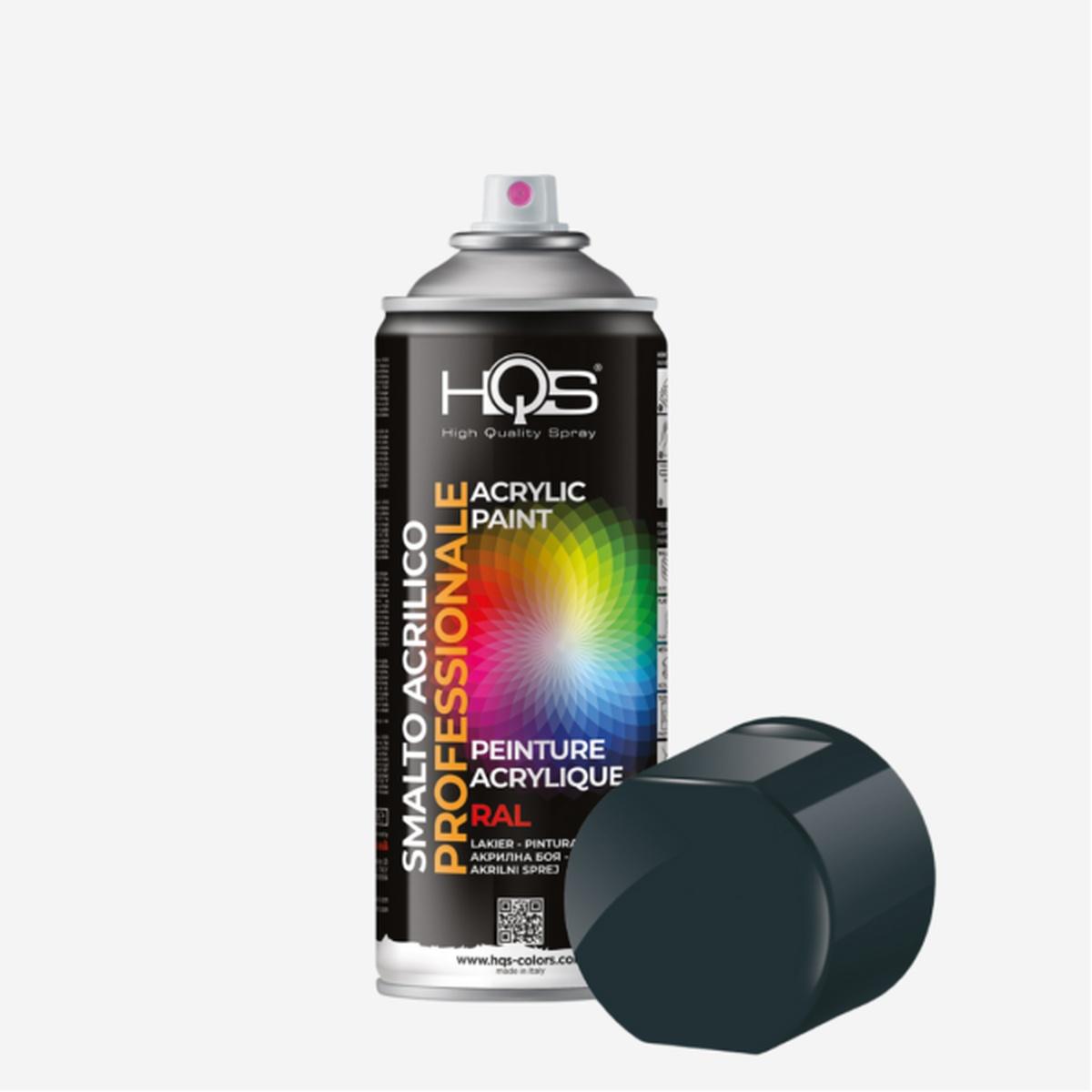 Hqs colors vernice spray ral 7016 grigio antracite 400 ml