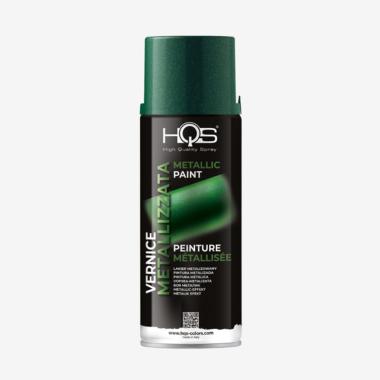 Hqs colors vernice spray verde raffaello metallizzato 400 ml