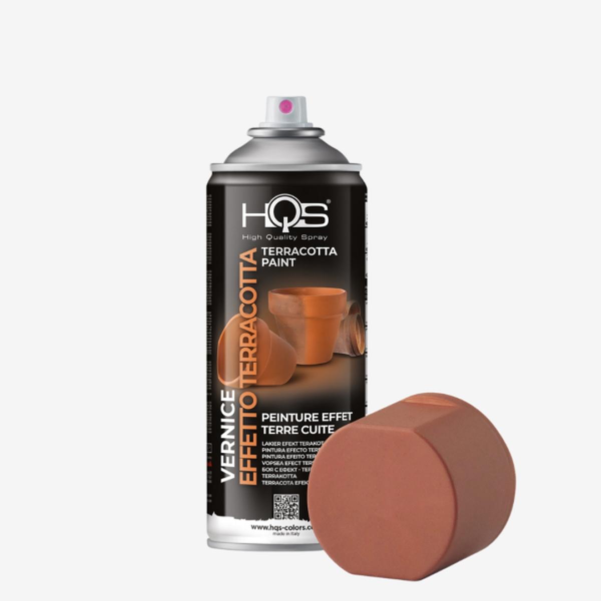 Hqs colors vernice spray terracotta 400 ml