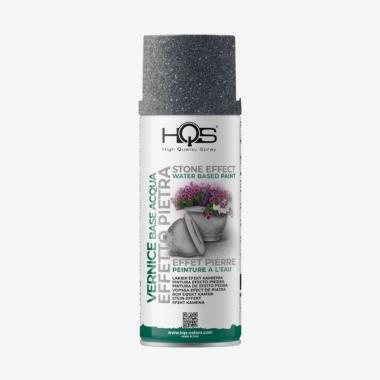 Hqs colors vernice spray effetto pietra grigio scuro 400 ml