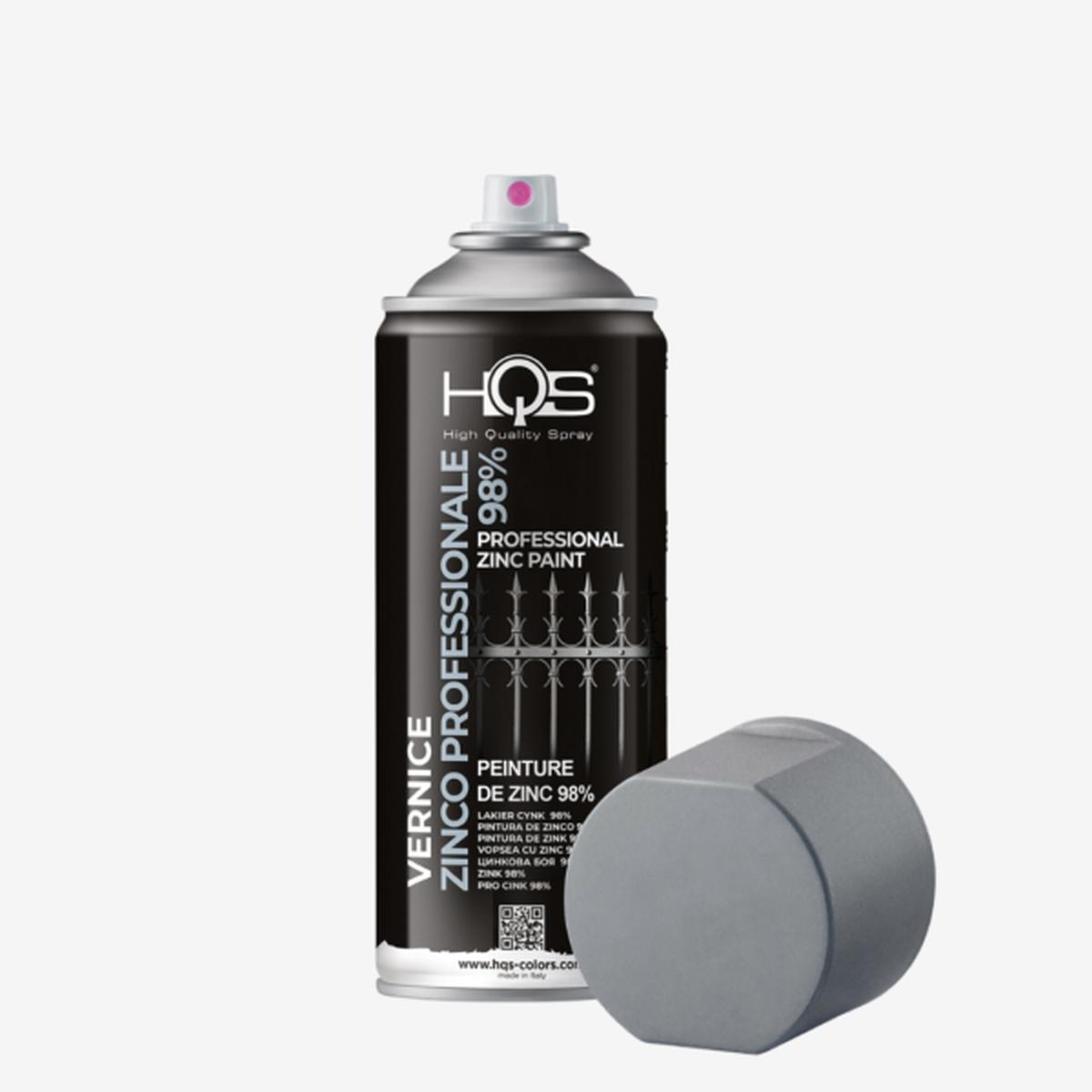 Hqs colors vernice spray zinco 98% 400 ml