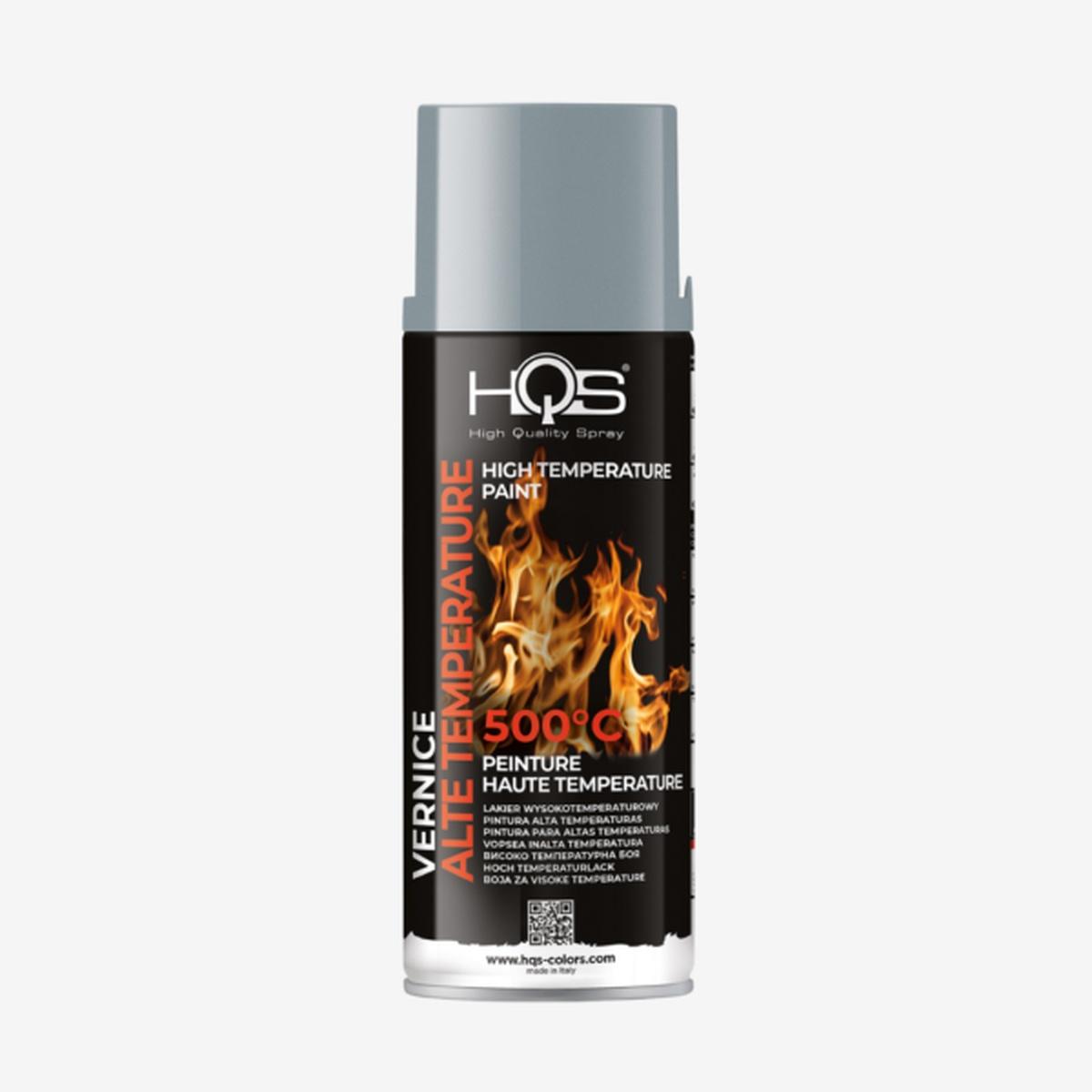 Hqs colors vernice spray alluminio alte temperature 400 ml