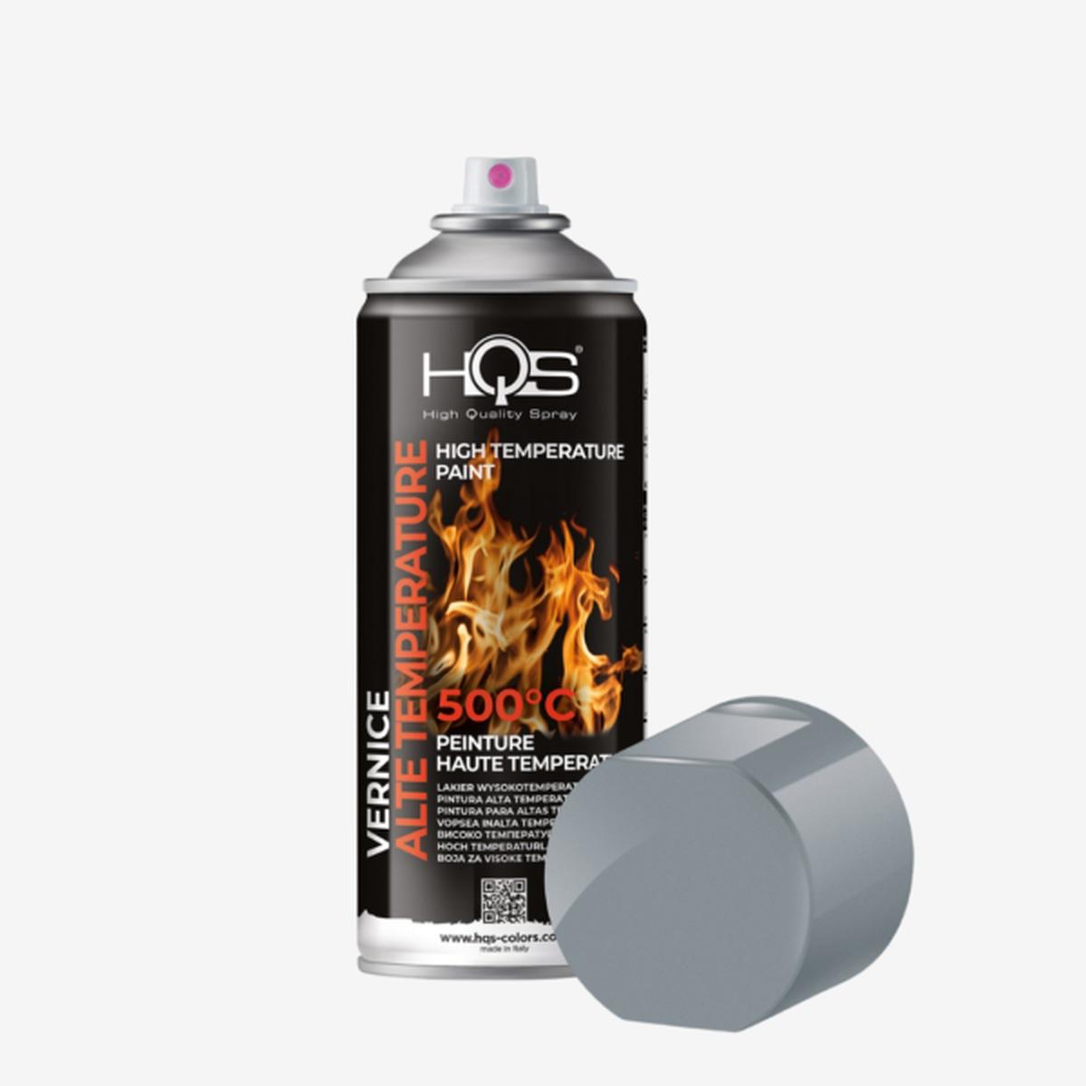 Hqs colors vernice spray alluminio alte temperature 400 ml