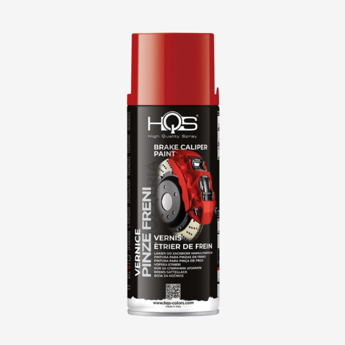 Hqs colors vernice spray pinze freni rosso 400 ml