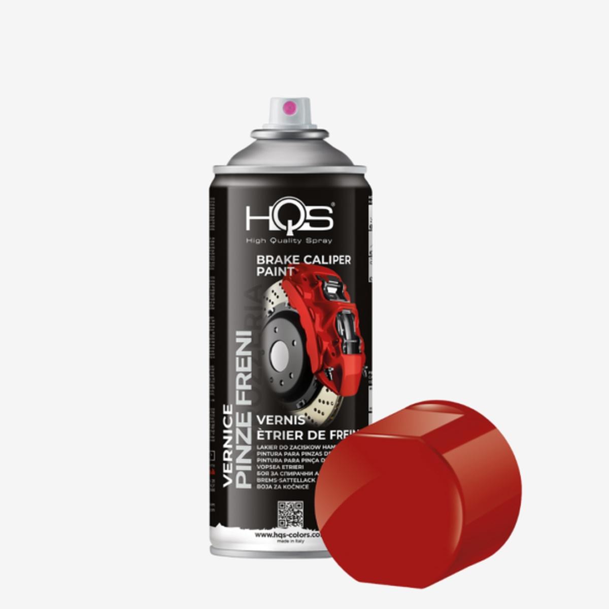 Hqs colors vernice spray pinze freni rosso 400 ml