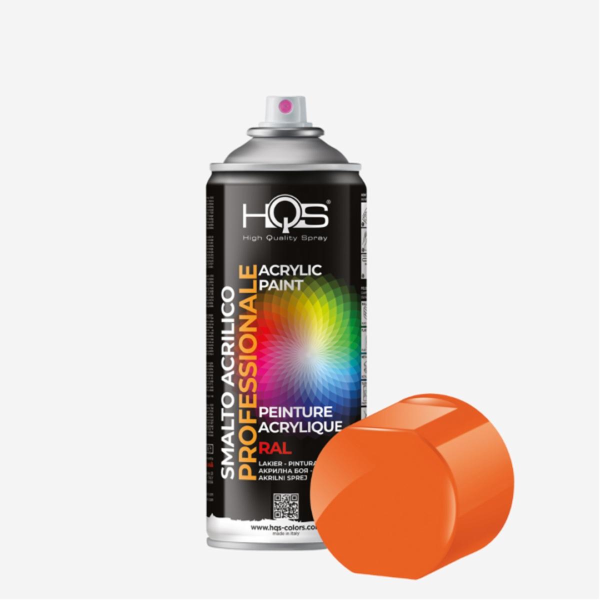 Hqs colors vernice spray ral 2004 arancio puro 400 ml