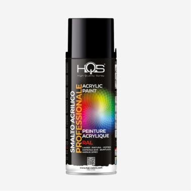 Hqs colors vernice spray ral 9005 nero lucido 400 ml