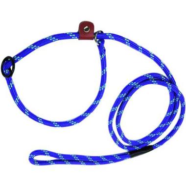 Guinzaglio per cani nylon blinky con cappio 1 cm/sez 150cm