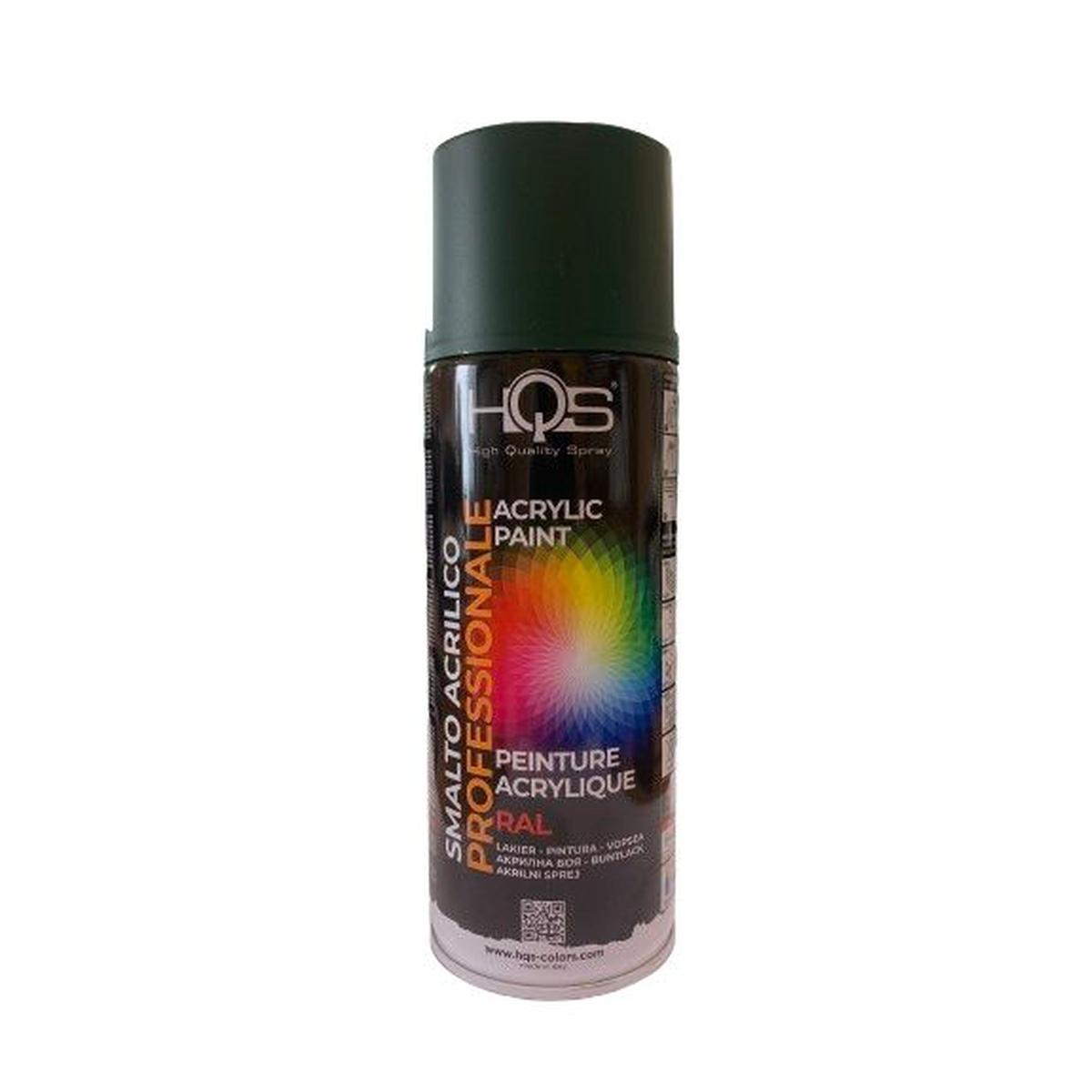 Hqs colors vernice spray ral 6005 verde muschio opaco 400 ml