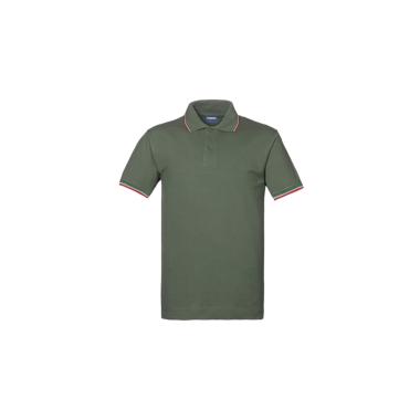 Rossini hh146 - polo italia m/m verde oliva tg.xl