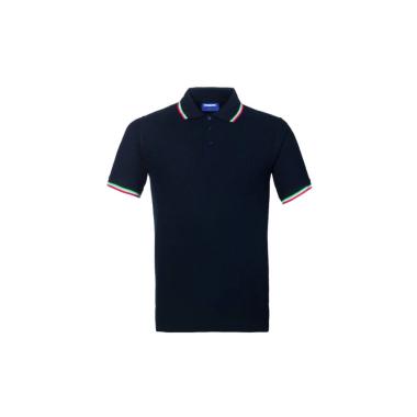 Rossini hh146 - polo italia m/m blu/tricolore tg.m