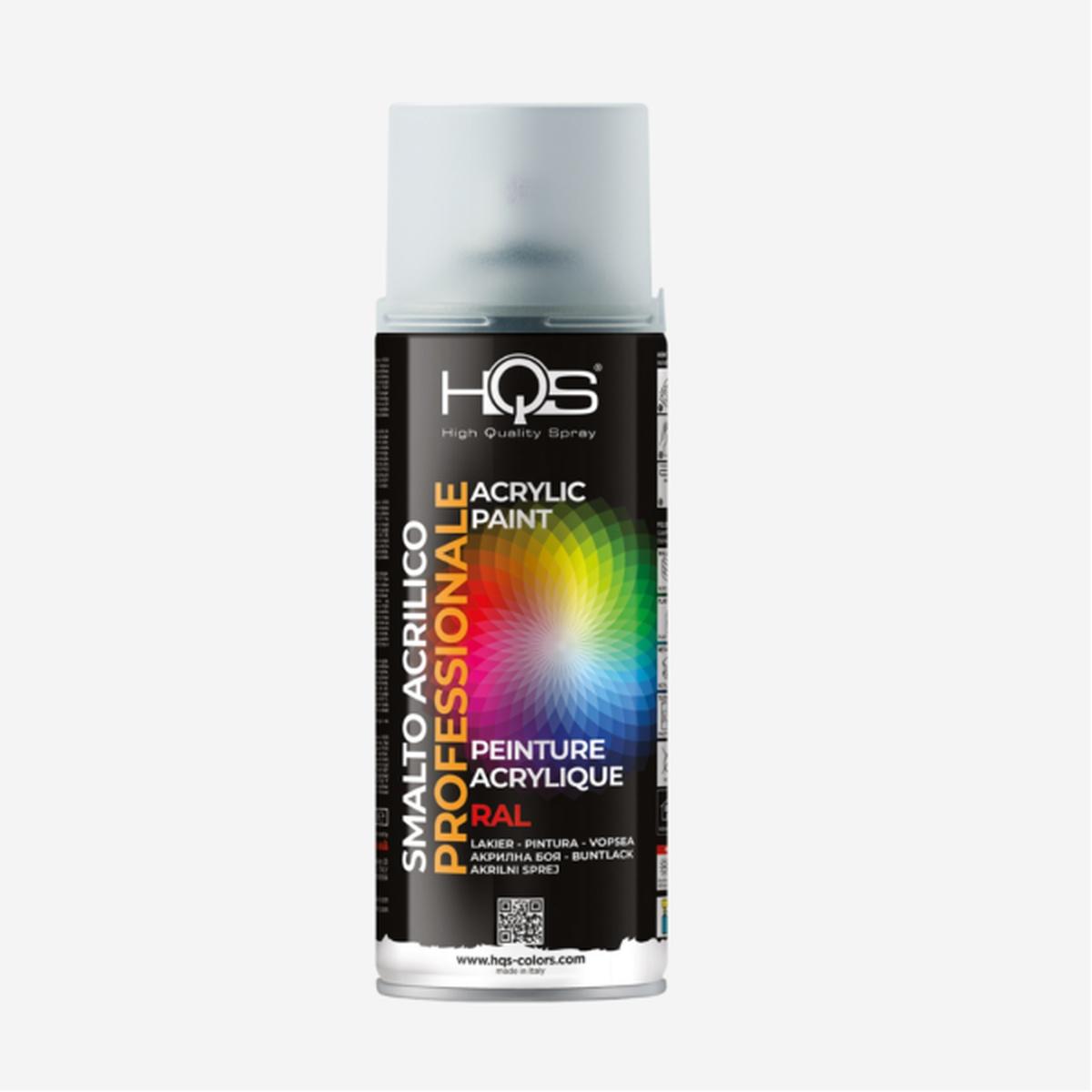 Hqs colors vernice spray trasparente opaco 400ml