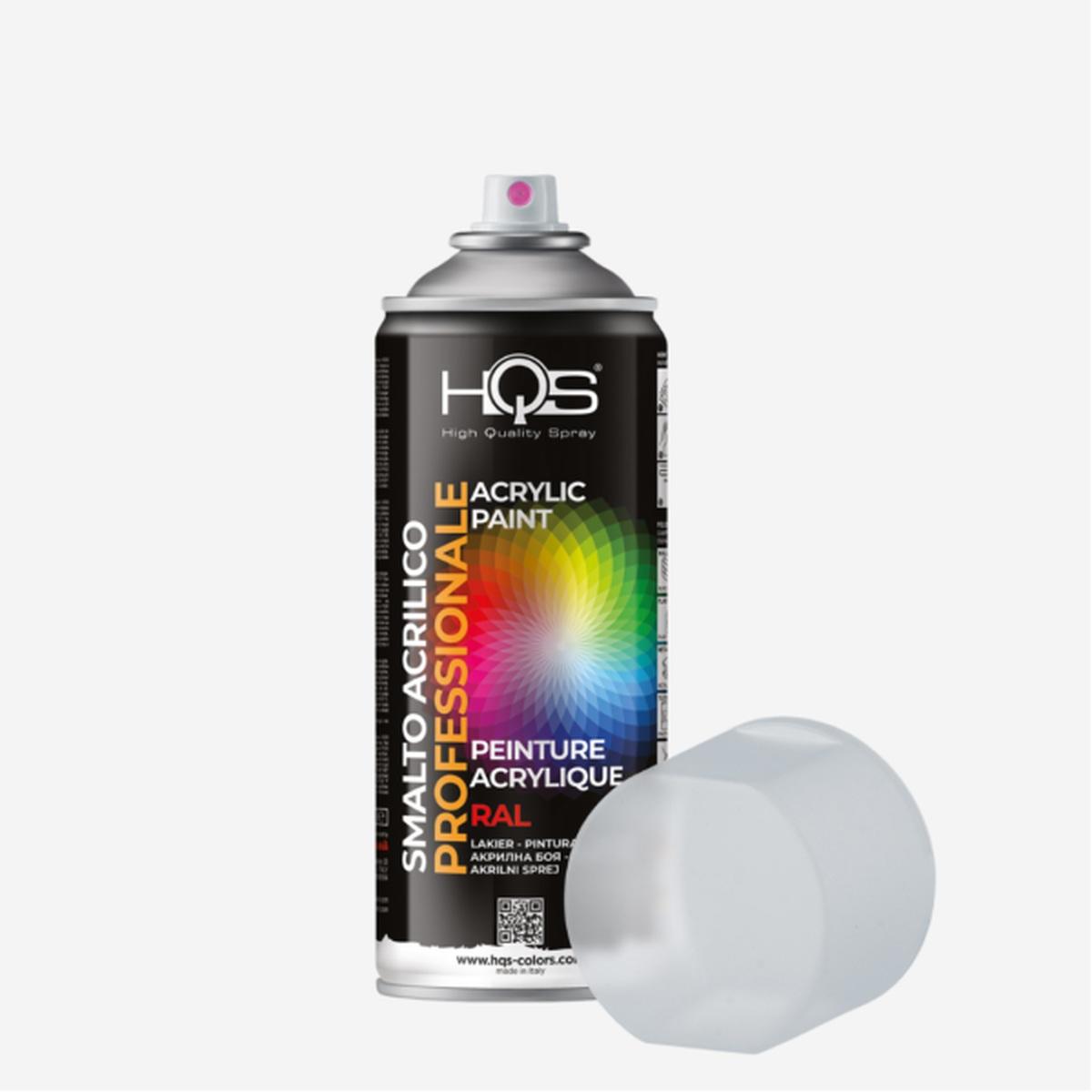 Hqs colors vernice spray trasparente opaco 400ml