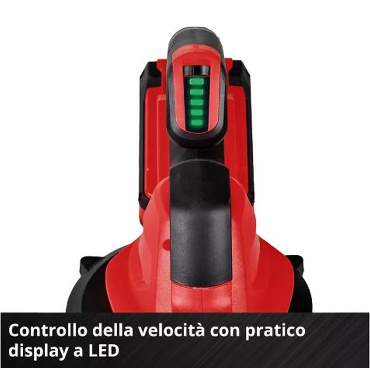 EINHELL 3433560 - Soffiatore a batteria GE-UB 18/250 Li E (1x4,0 Ah)