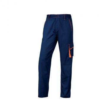 DeltaPlus - Pantaloni da lavoro blu/arancio 'M6PAN' Taglia XXXL