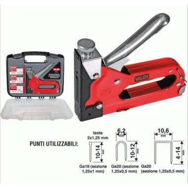 Valex 1455640 - puntatrice chiodatrice manuale 31va