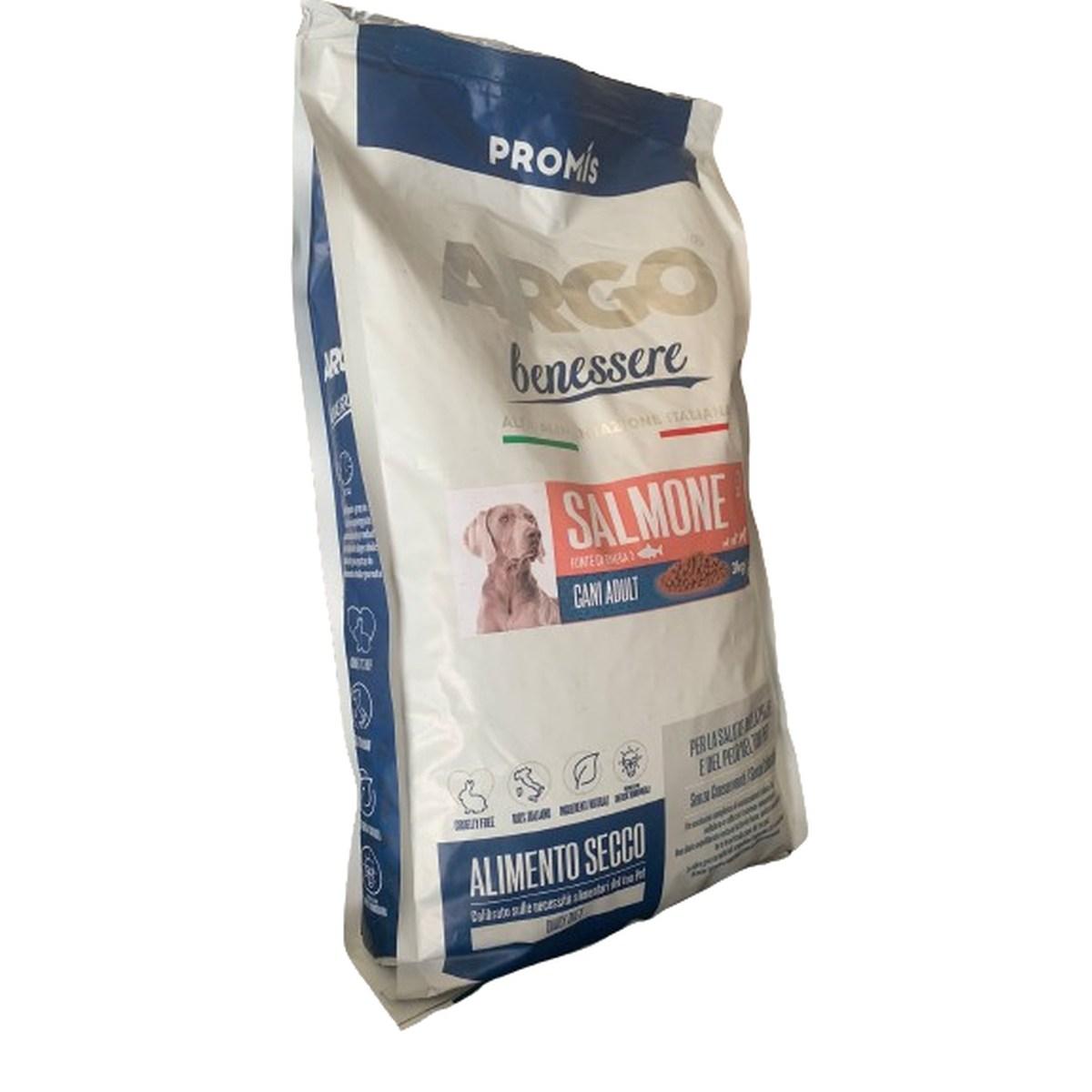 Argo benessere salmone dry premium per cane 3kg