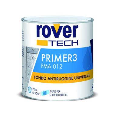 Rover primer3 fma 012 fondo antiruggine universale grigio 500ml