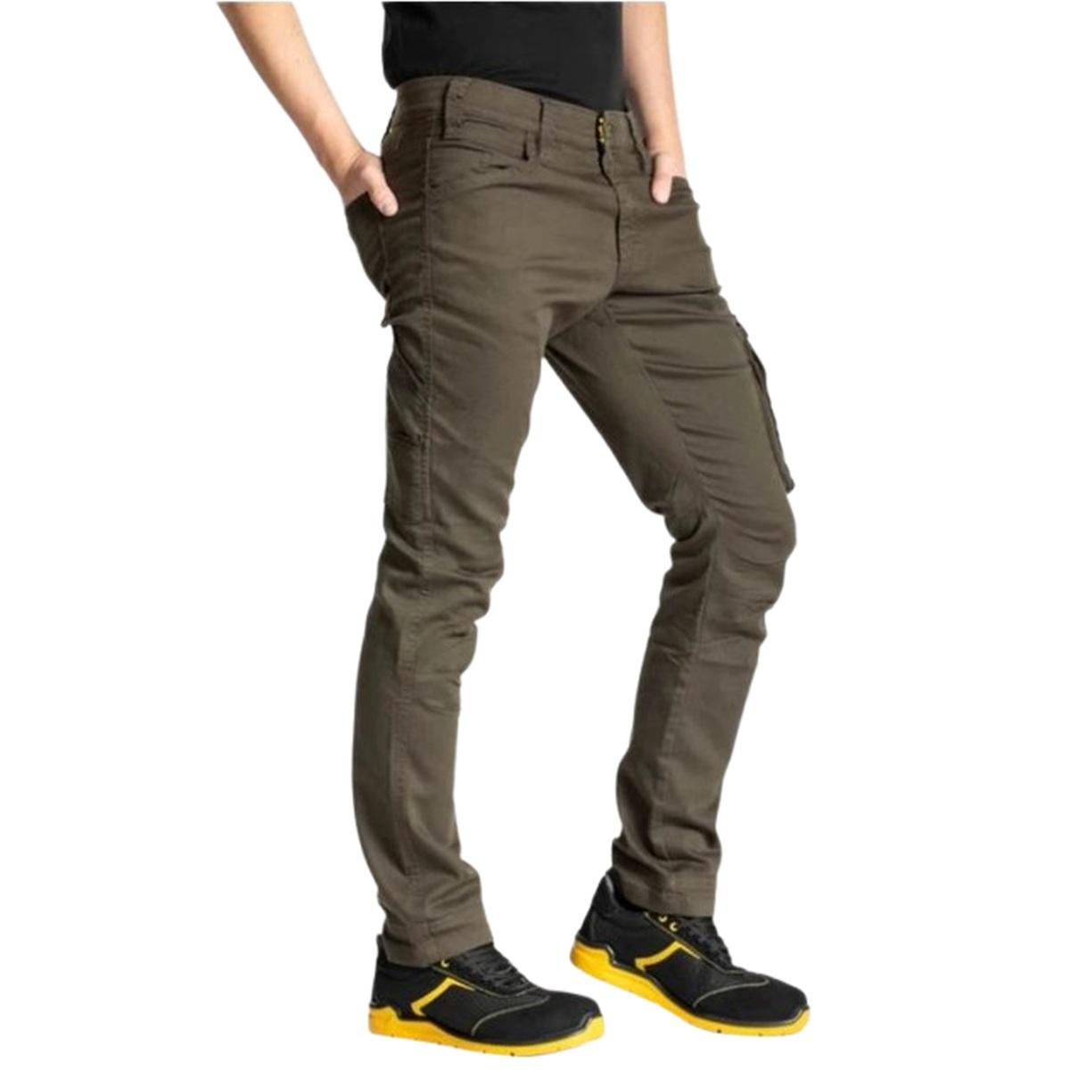 Rica lewis pantaloni jobc worker multitasche verde uomo tg.56